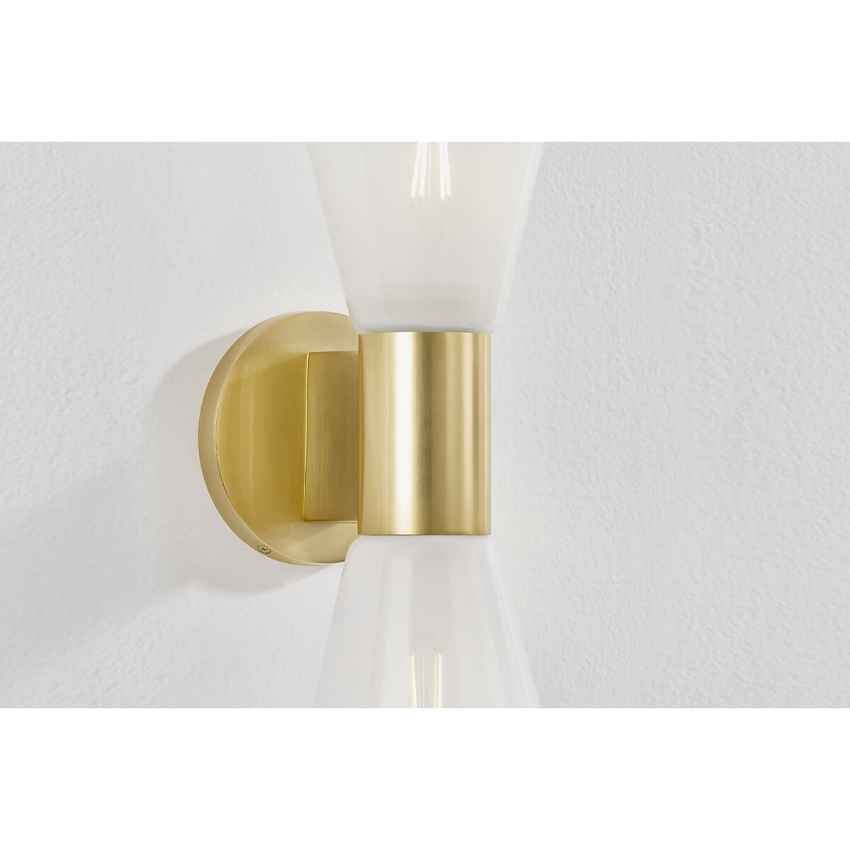 Alma 2 Light 6 inch Aged Brass Wall Sconce Wall Light